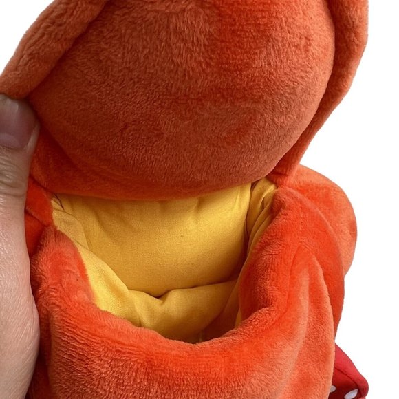 Melissa & Doug K's Kids Plush Hungry Pelican With 1 Rattle Fish Crinkle Squeak - Picture 4 of 12